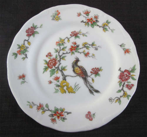 Constantia Porcelain Bird Cake / Side Plate