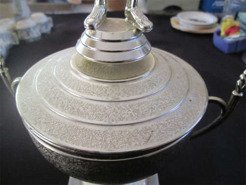 Lady Golfer Trophy on Marble Base