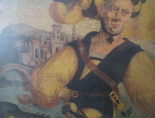 Framed Medieval Print