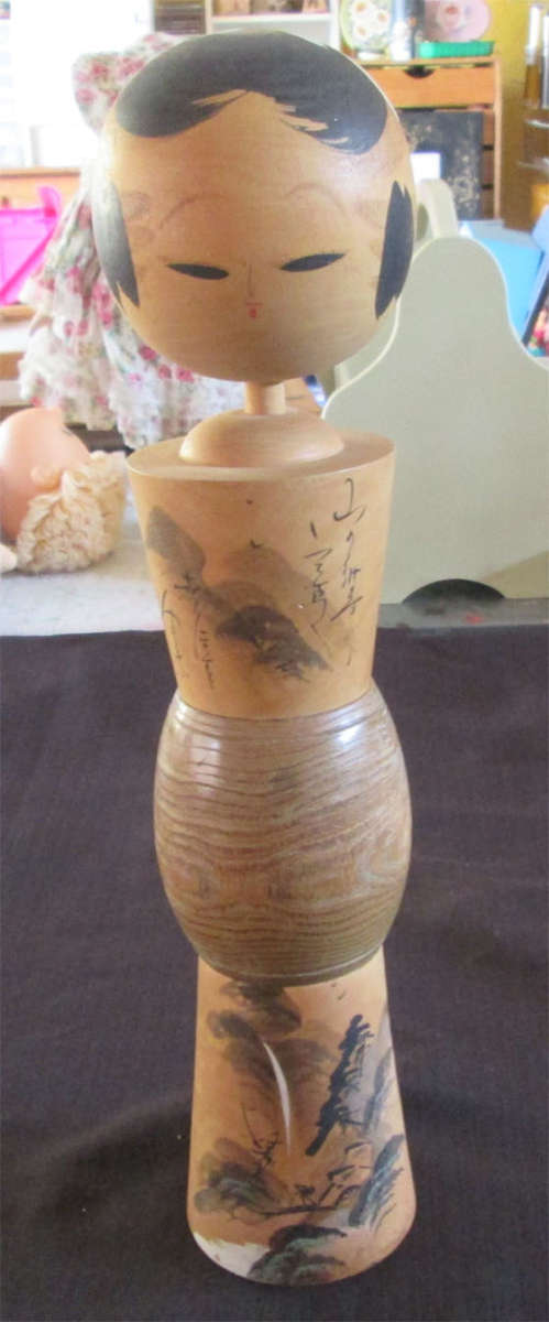 Oriental Wooden Folk Lore Doll