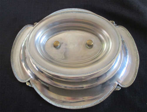 Silver Plated Bowl Server
