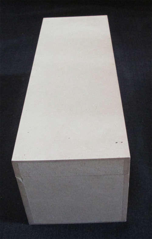 The Velvet Attic - Wood blank MDF - Wine Box Single - Hinged