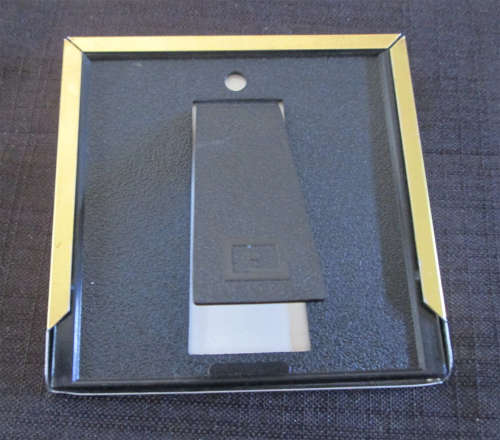 Silver & Gold Photo Frame (Standing or Hanging)