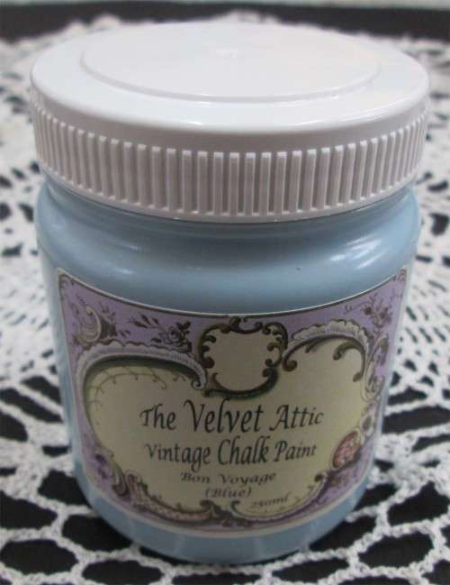 The Velvet Attic - Vintage Chalk Paint 250ml - Bon Voyage (Blue)