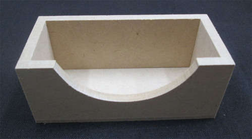 The Velvet Attic - Wood blank MDF - Business Card Holder - Low