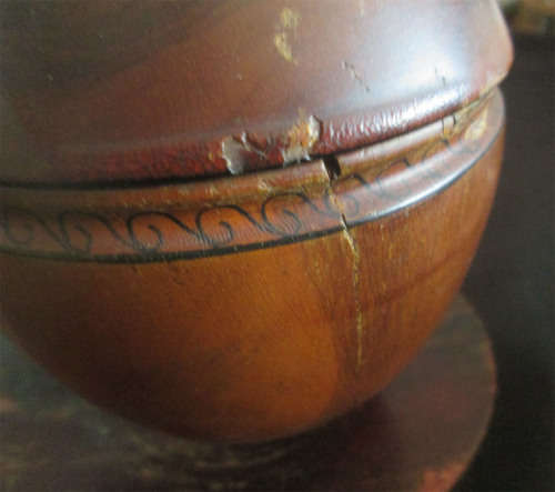 Handmade Wooden Pipe / Tobacco Set made in Las Palmas 23rd July, 1951