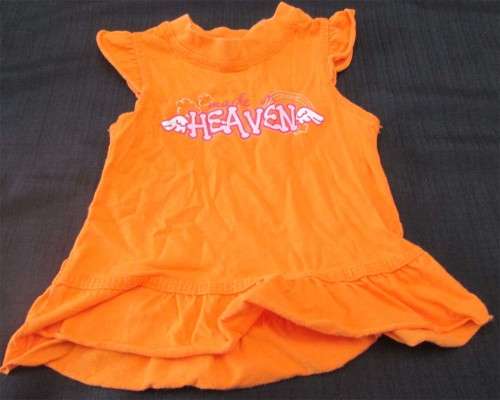 The Baby Company - Made In Heaven Orange Top - 12-18 Months