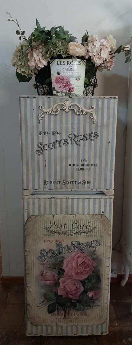 The Velvet Attic-Decoupage Decorative Furniture Posters / Paper - Scott's Roses