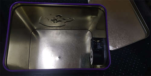 Embossed Musical Winnie The Pooh Tin