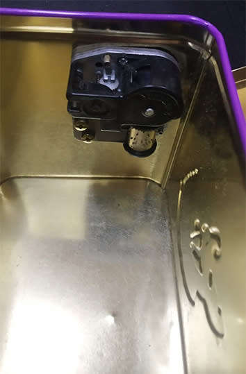 Embossed Musical Winnie The Pooh Tin