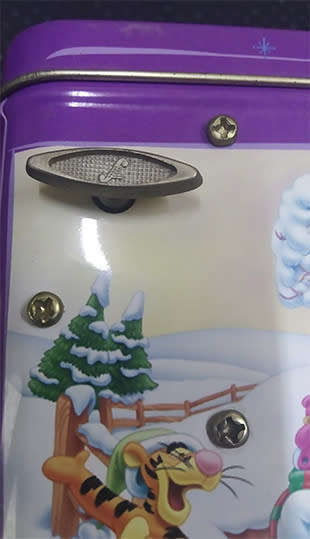 Embossed Musical Winnie The Pooh Tin