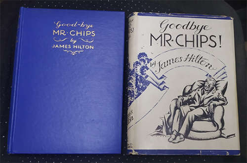 Goodbye, Mr. Chips by James Hilton 1934 1st Edition