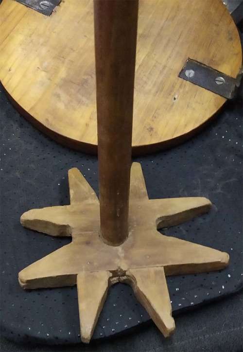 Old Handmade Wooden Butter Churn with Plunger Churner