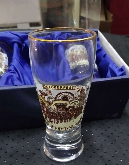 Boxed Set of 3 Oktoberfest Munchen Glasses