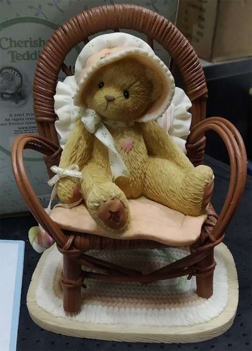 Cherished Teddies - Your Friendship Eases All My Cares Away 2001 - #707619
