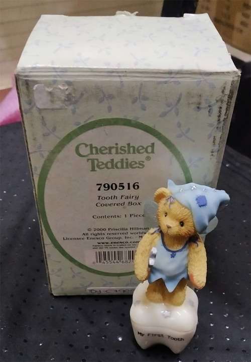 Cherished Teddies - Tooth Fairy Covered Box 2000 - #790516