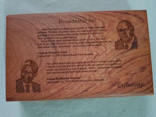 2007 Mandela De Klerk Lauerette Set