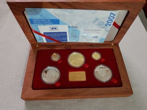 2007 Mandela De Klerk Lauerette Set