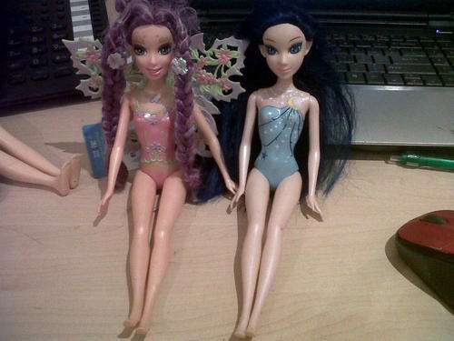 Fairytopia Barbie dolls