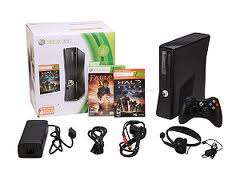 Microsoft Xbox360 S 250GB Gaming Console Bundle