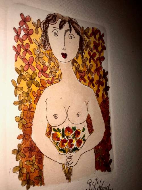 Pieter van Westhuizen Female Nude Early Work (1996) Signed, Edition 8/12