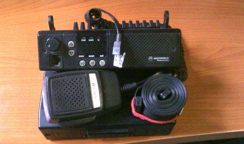 Two Way Radio Motorola gm300 boot mount complete