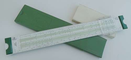 FABER CASTELL SLIDE RULE D-STAB 52/82 MADE IN SWITZERLAND VERY GOOD CONDITION
