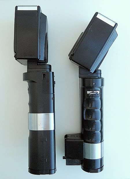 METZ MECA FLASH SYSTEM 45 CT1 2 FLASH GUNS WORK.+ NC ACCUS,BATTERY BASKET,PHOTO CELL,FILTERSET T ETC