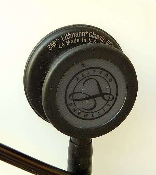 LITTMANN STETHOSCOPE 3 M CLASSIC III EXCELLENT CONDITION MADE IN U.S.A.