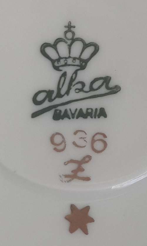*RARE* Bavarian "Alka" Demitasse Set