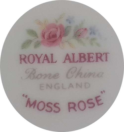 Royal Albert "Moss Rose" Trio
