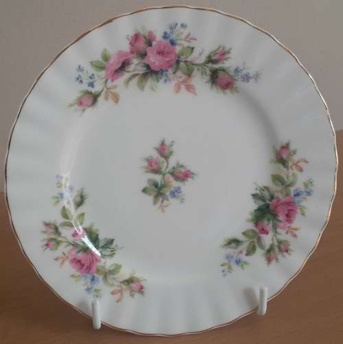 Royal Albert "Moss Rose" Cake or Side Plate