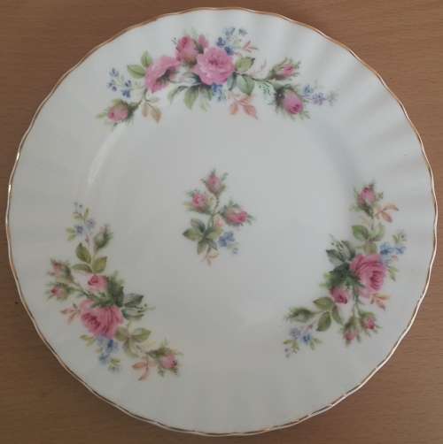 Royal Albert "Moss Rose" Cake or Side Plate