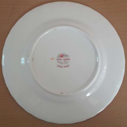 Royal Albert "Moss Rose" Cake or Side Plate