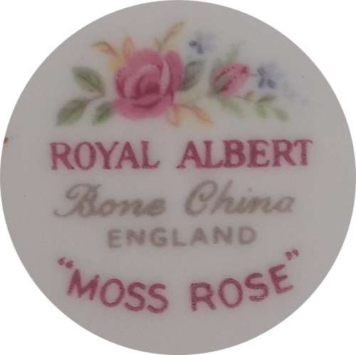 Royal Albert "Moss Rose" Cake or Side Plate