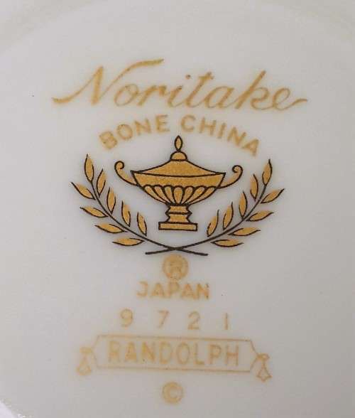 Noritake "Randolph" Demitasse Duo