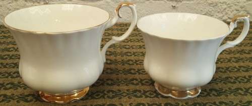 Royal Albert "Val D'or" Breakfast Duo