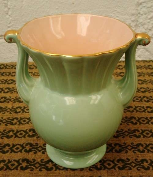 Large Crown Devon Urn Vase