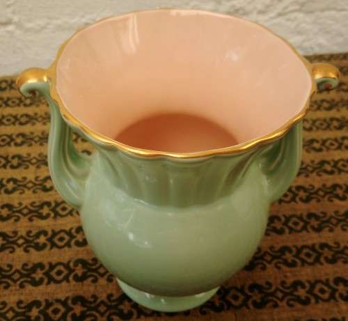 Large Crown Devon Urn Vase