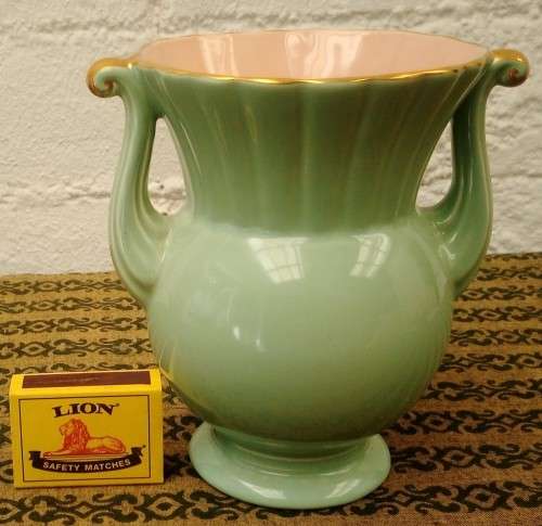 Large Crown Devon Urn Vase