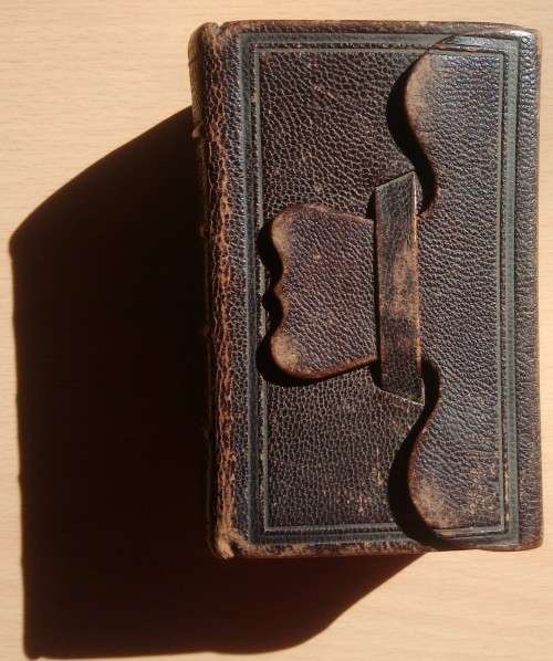 Dutch Leather Pocket Bible (1886)