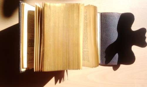 Dutch Leather Pocket Bible (1886)