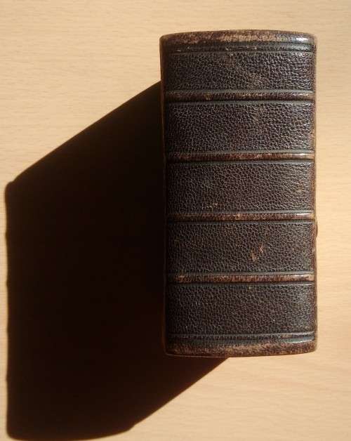 Dutch Leather Pocket Bible (1886)