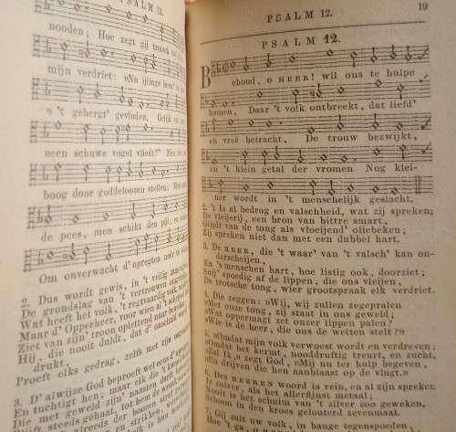 Dutch Leather Pocket Bible (1886)