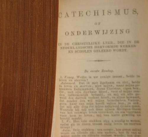 Dutch Leather Pocket Bible (1886)