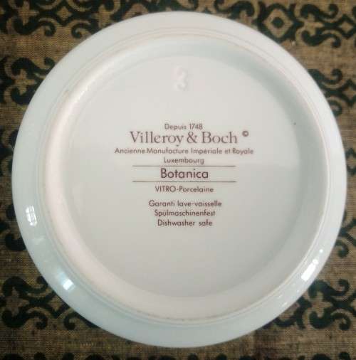 Large Villeroy & Boch "Botanica" Trinket Box