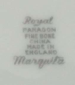 Paragon "Royal Marquita" Cake/Side Plate (2 available)
