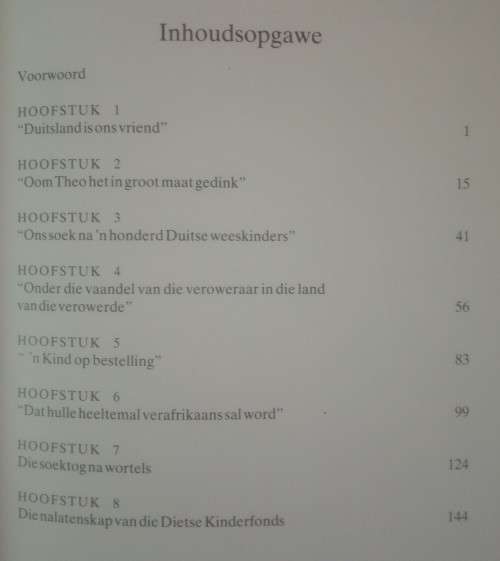 Vir 'n Blanke Volk: Die Verhaal van die Duitse Weeskinders van 1948