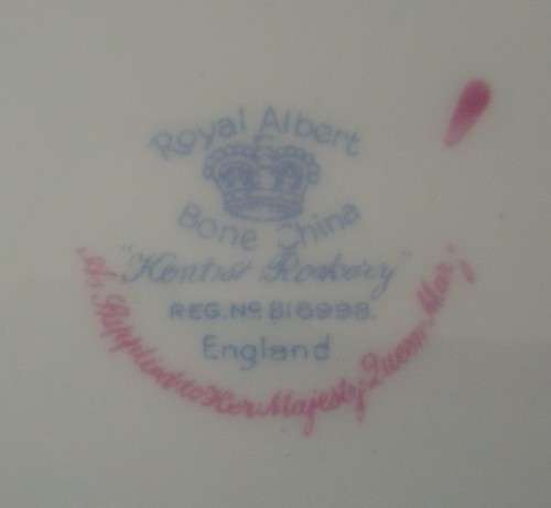 Royal Albert "Kentish Rockery" Cake Plate/Server