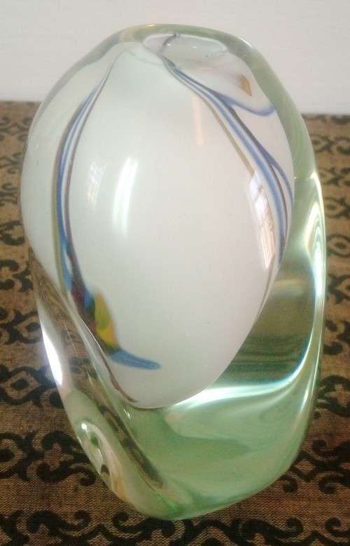 Liz Lacey Art Glass Vase
